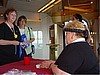 Jeanne Signs Autographs